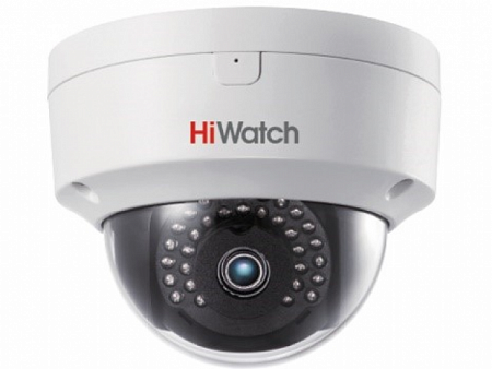 HiWatch DS-I252S (2.8) 2Mp Купольная IP-видеокамера, 1/2.7'' Progressive Scan CMOS, 114°, ИК-фильтр, 0.01Лк@F1.2, H.265/H.265+/H.264/H.264+/MJPEG/ROI/WDR (120дБ)/3D DNR/BLC/коридорный режим/Smart ИК, обнаружение движения, детектор лиц/аудио, microSD, встр