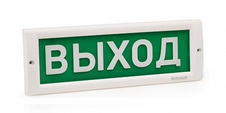 КРИСТАЛЛ 24-МС Световое табло 24В, 35мА, от -30 до +55°С, IP52, 302х102х22мм, повышенная яркость