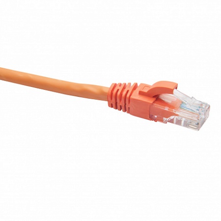 DATAREX RJ45-RJ45 U/UTP Cat.5e LSZH нг(А)-HF (DR-181805) Патч-корд (коммутационный шнур) 0.5м, оранжевый