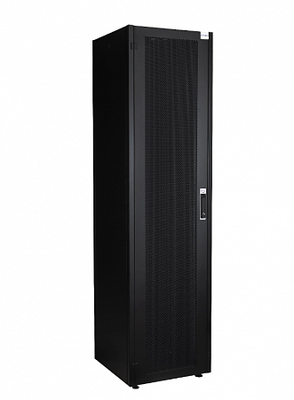 DATAREX 19&quot;, 42U 600х600 Шкаф нап., перед. дв. перф., задн. стен. перф., сер.